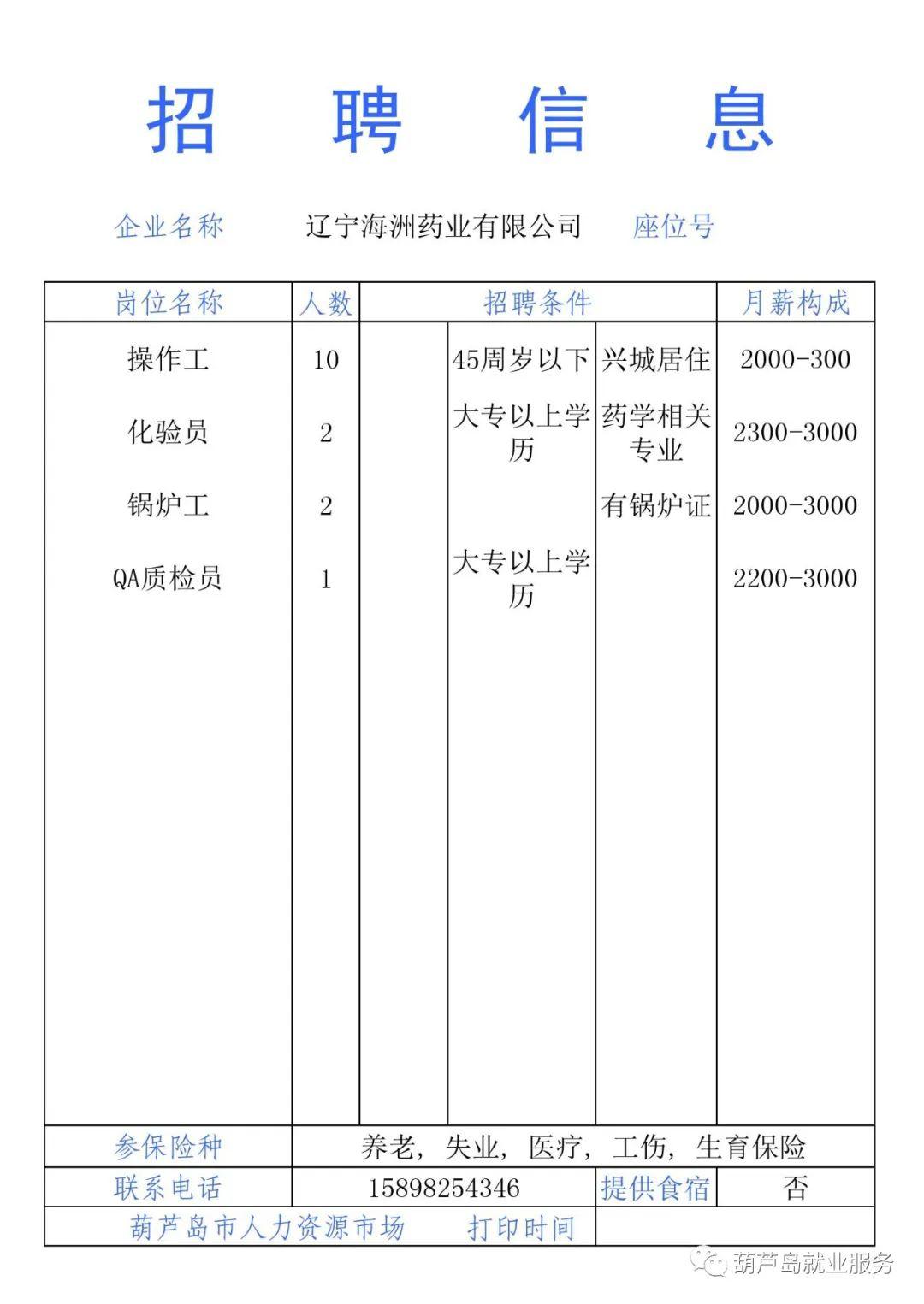 蒋村招工信息最新招聘动态